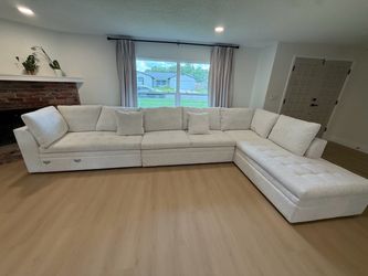Brand New White Sectional Couch