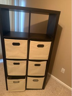 Members mark 8 cube organizer-espresso color