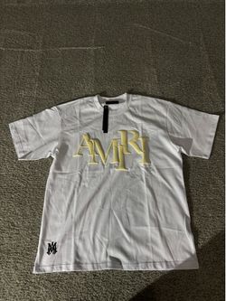 white amiri shirts size large