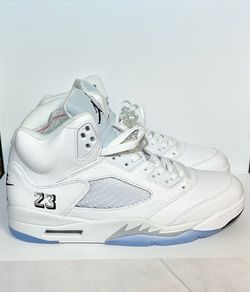 Jordan 5 White Metallic