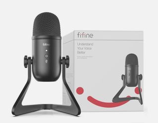 FIFINE K678 USB Podcast Microphone (Never Used / Open Box)