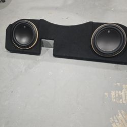 Loaded Ram Crew Cab Speaker box