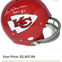 Lew Dawson HOF 87 MINI Helmet 