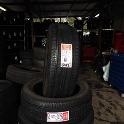 Pair Of 215/55/16 Continental Pro Contact TX 