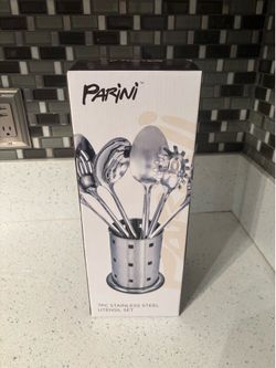 7 Pc Stainless Steel Utensils Set