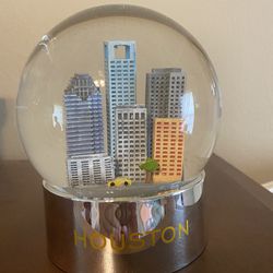 Houston  Glitter Globe 