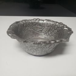 Arthur Court Deep Pewter Bowl 