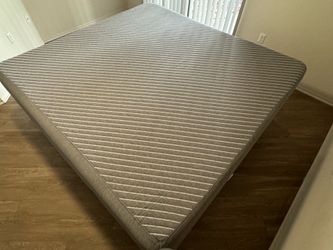 Siena 14” Hybrid King Sized mattress and bed frame