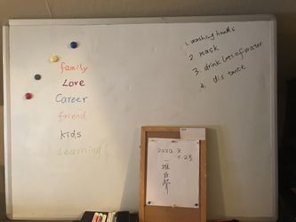 48”36” study meeting board all stuffs