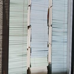 Shoe Box Of Vintage Old School Baseball Cards 