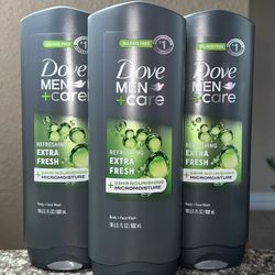 Dove Men Extra Fresh Bodywash Set