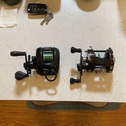 2 high Speed Reels, Lews And Shakespeare Excellent Condition