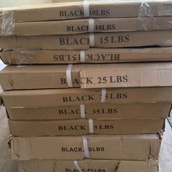 260lbs Olympic Bumper Weight Plates Set
