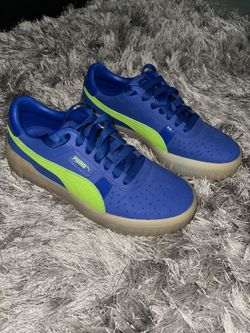 Blue And Green Puma