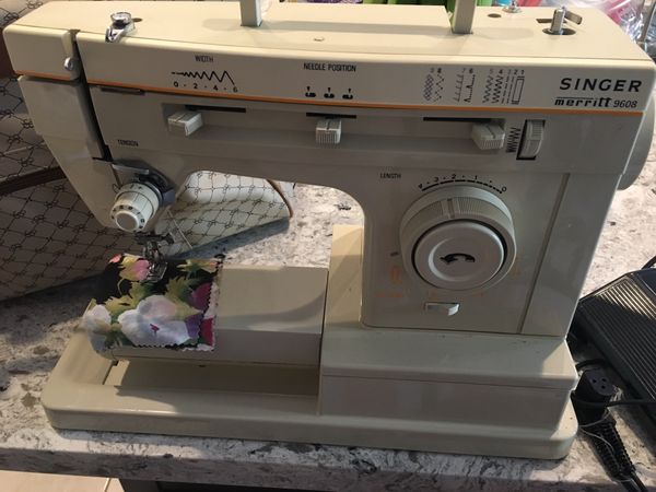 Singer Merritt 9608 Sewing Machine Manual Singer Merritt 9608 Sewing Machine Manual