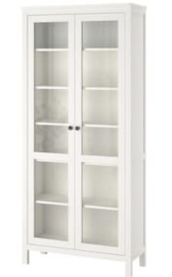 Cabinet / Bookcase With Glass Doors