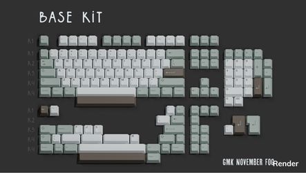 WTB GMK NOVEMBER FOG