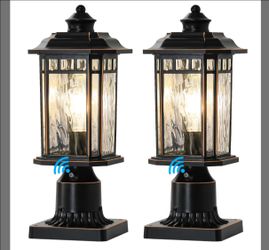 Dusk to Dawn outdoor post lights