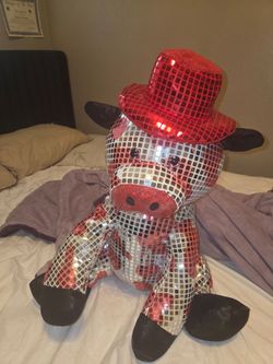 Stuffed animal cow