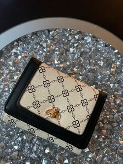 Black and white Queen Bee Wallet