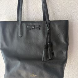 Kate spade Black Leather Laptop Bag