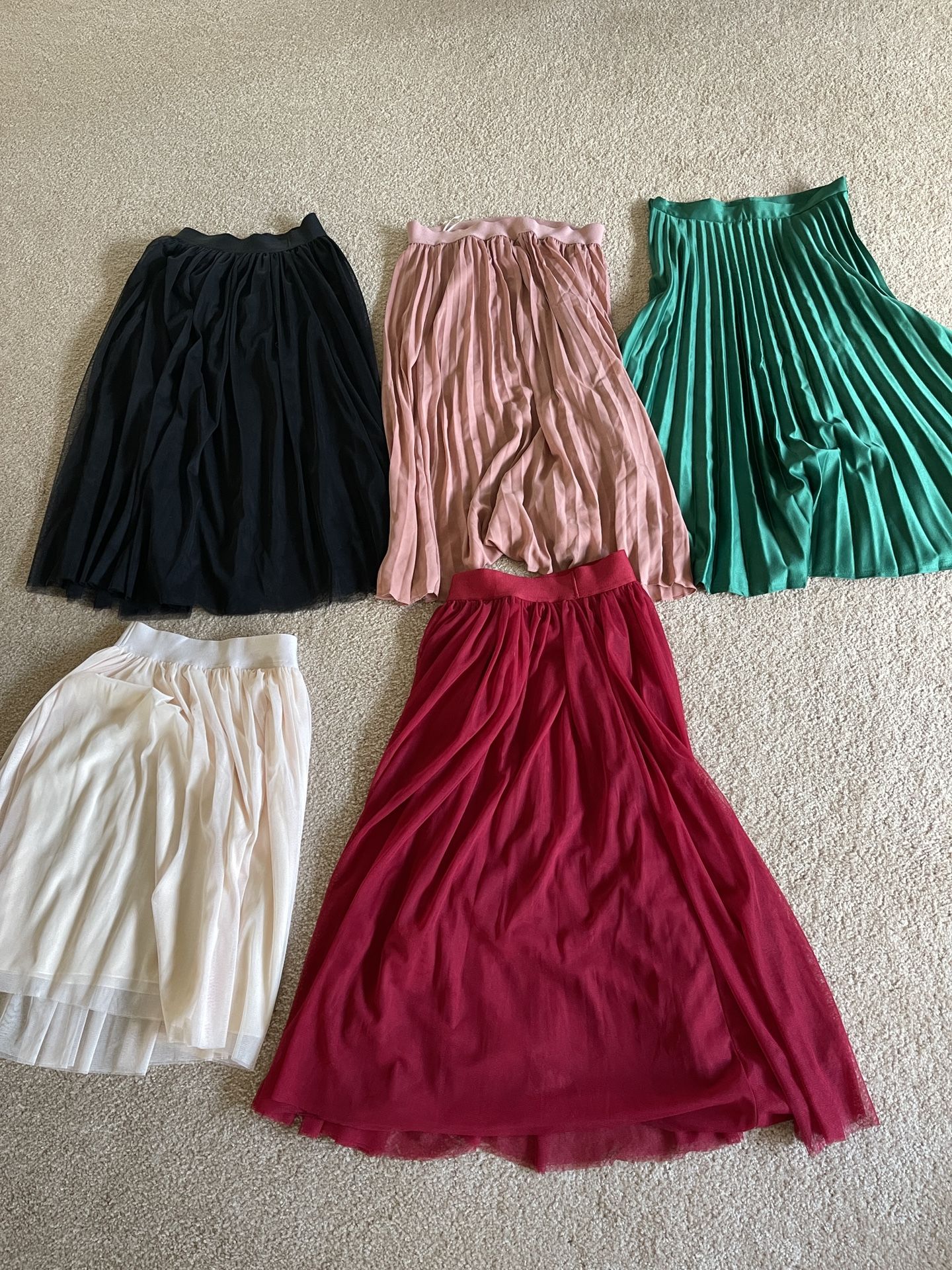 Tulle skirt Midi skirt