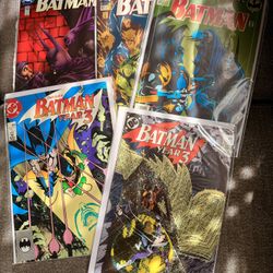 Batman Vintage Comic Books From 1990’s Lot 