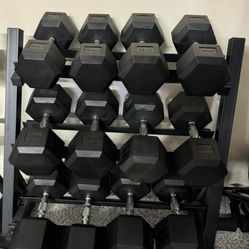 Dumbells, Weights, Gym Equipment 