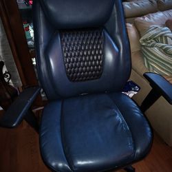 HIGH BACK BONDED LEATHER OFFICE CHAIR