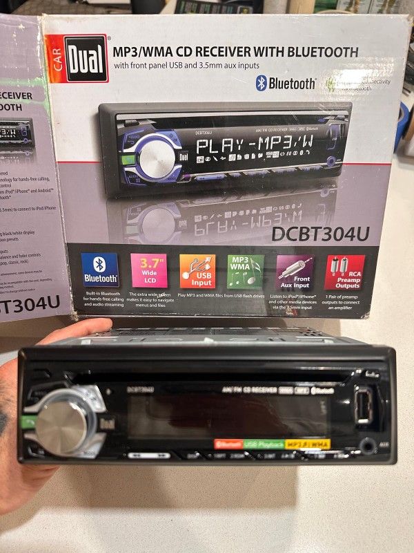 CAR AUDIO BLUETOOTH USB