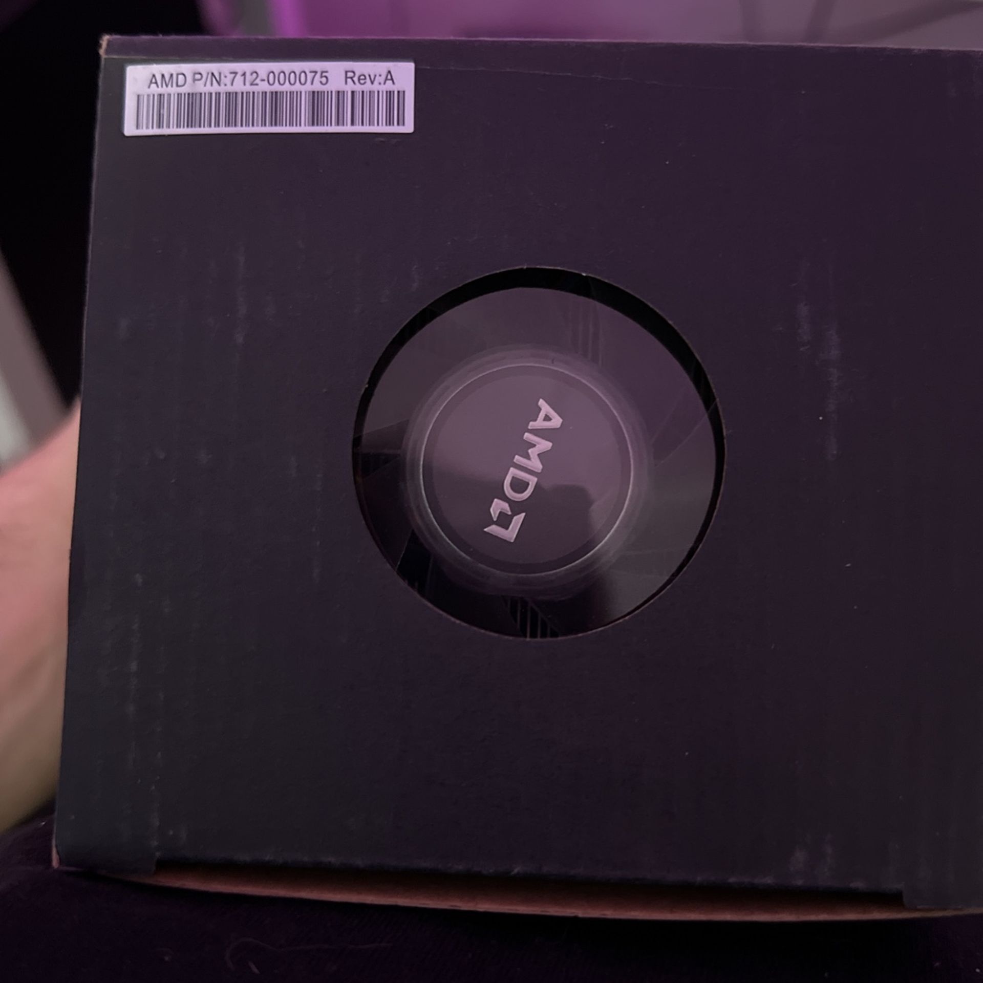 AMD Wraith Prism LED RGB Cooler Fan from Ryzen 7 2700X Processor AM4/AM2/AM3/AM3+ 4-Pin Connector Copper Base/Alum Heat Sink