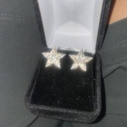 10k Diamond Earrings