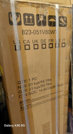 Homcom 8000 btu cools 345 sq ft 051V80WT