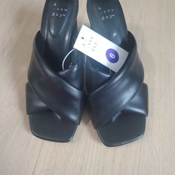 Target A New Day Black Heels Size 6