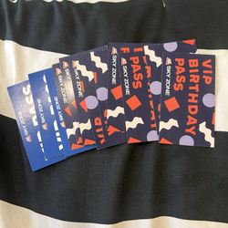 Sky zone VIP passes