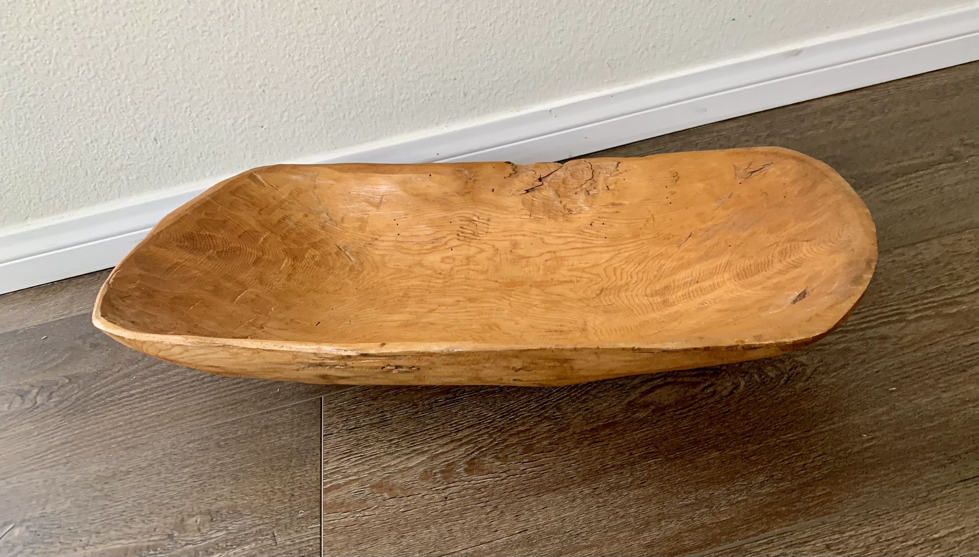 antique wooden dough bowl trencher 4/11/22 Inch 