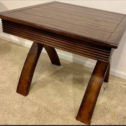 Solid Wood End Table