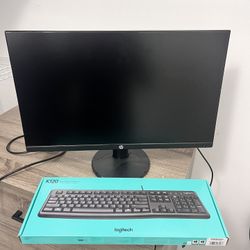 Monitor And keyboard 