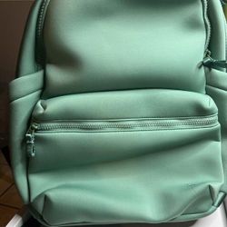 NWT Faux Neoprene 17" Backpack