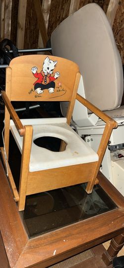 1950s Vintage baby  potty seat
