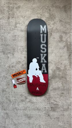 MUSKA™ - SILHOUETTE - BLK RED - 8.5" - 2026