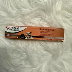 ZYMOX anti-itch anti-inflammatory LP3 Enzyme System Cream - 1 oz. - for dogs and cats