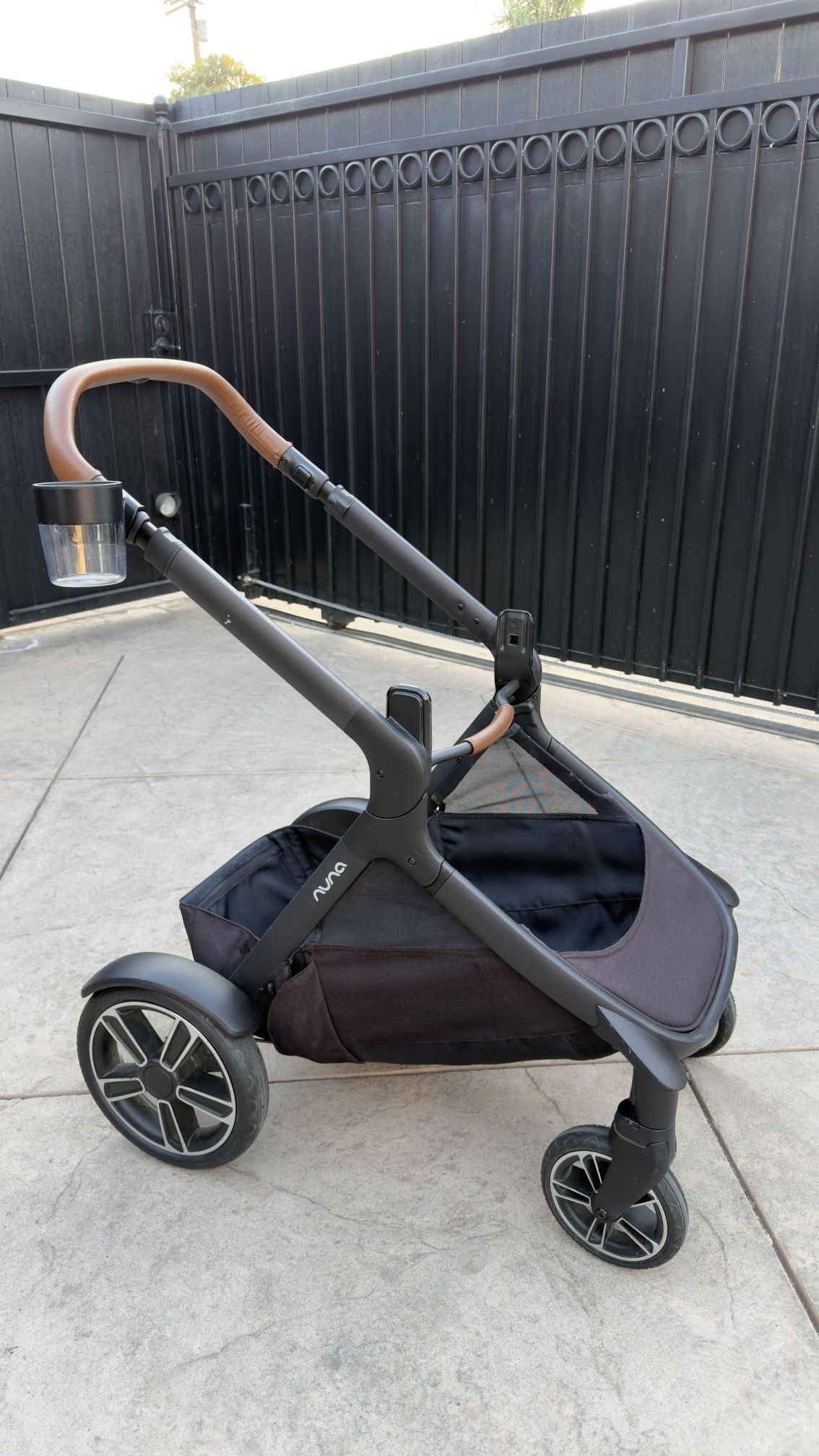 Nuna DEMI Next Double Stroller - Caviar