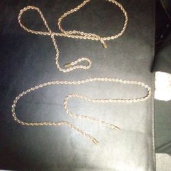 2 Stainless Steel Rope Chains
