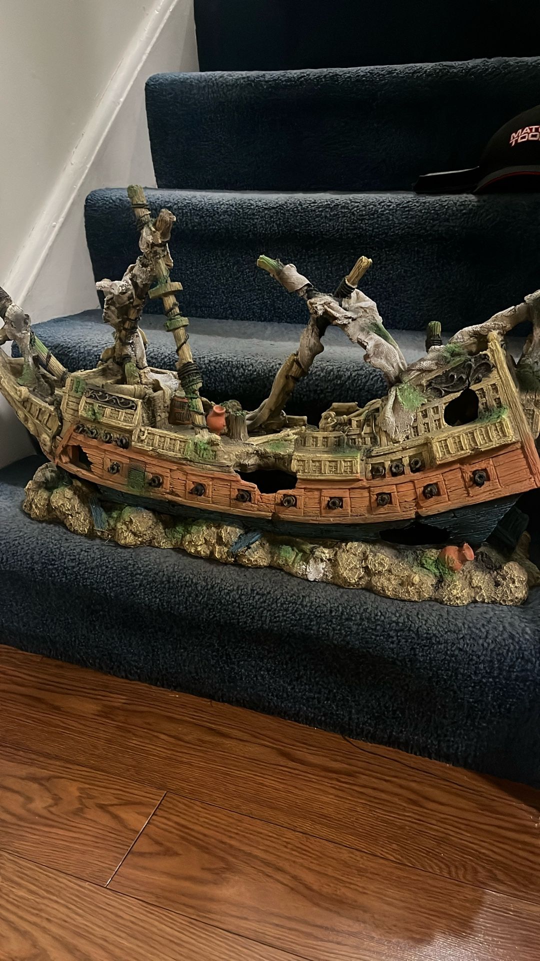 Ship WReck Decor For Aquarium