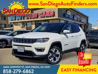 2021 Jeep Compass Limited 4X4, Clean Carfax, 1-Owner,