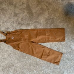 Size 7 Kids Carharrt Overalls Brand New 