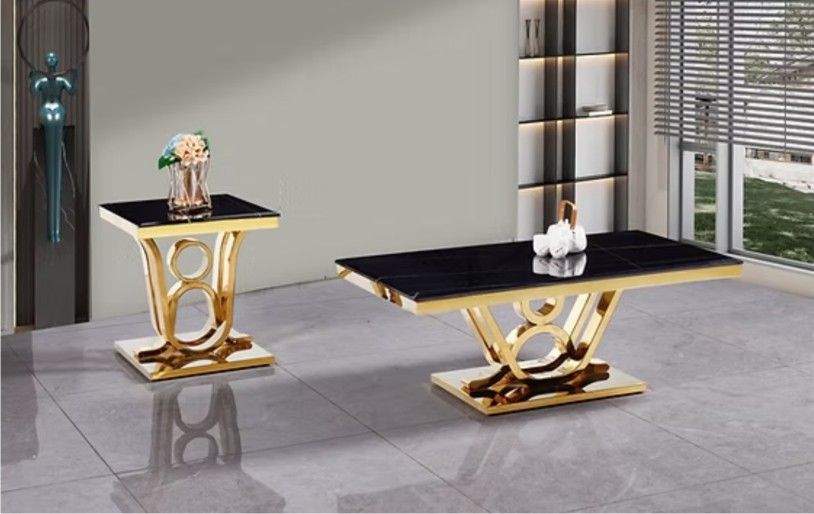 COFFEE AND END TABLE NEW IN BOX. NO CREDIT NEEDED FINANCING AVAILABLE