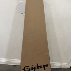 Epiphone Les Paul Studio E1 Ebony Electric Guitar (Comes W/Amp Connecter)