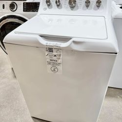 NEW GE Washer (White) 4.6 cu. ft. Top-Load Washer w/Stainless Steel Basket